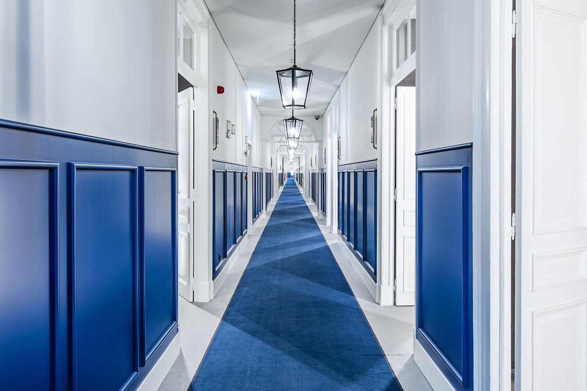 The Editory Riverside Hotel, An Historic Hotel リスボン エクステリア 写真 A typical corridor at the hotel